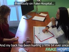 Fake Hospital Lucky doctor has hot threesome with sexy Czech babes