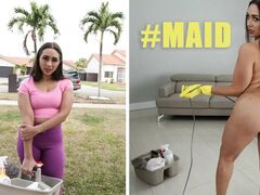 BANGBROS - My Dirty Maid Lily Hall Fucks For Money