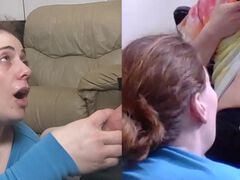 Heather Kane Freaks Out When She Makes Her Step-Bro Cum so Quick