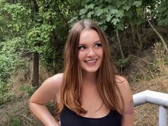 "Give me more money and fuck me!" Russian beauty showed boobs in public - Candy Milady