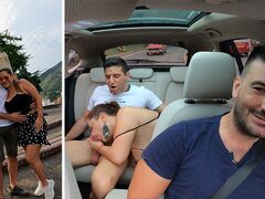 EXTREME Car Sex With BIG ASS Colombian MILF Picked Up in The Street - Susy Cruz