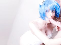 Porn with Rei from Evangelion